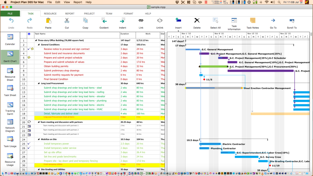 For Mac – Project Plan 365