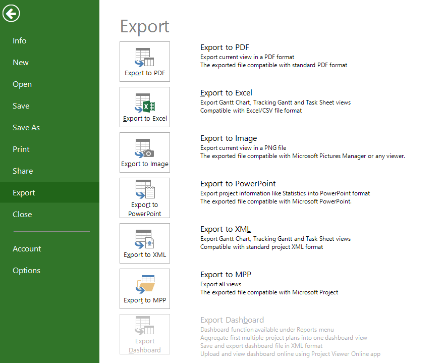 Export Project To Excel Gantt Chart