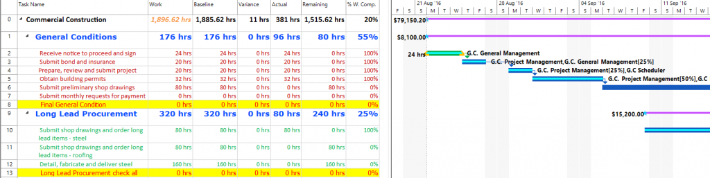 Lesson 10: All Tables - Project Plan 365