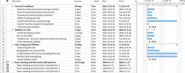 Lesson 2: Insert Delete Move Copy - Project Plan 365