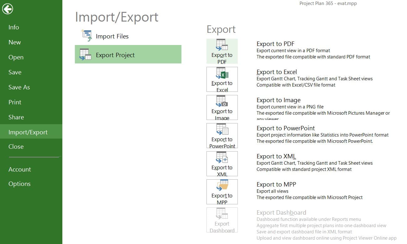 How To Export Gantt Chart From Ms Project To Pdf