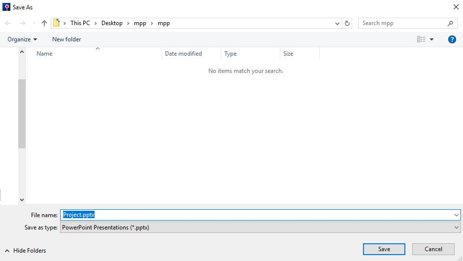export ms project timeline to powerpoint