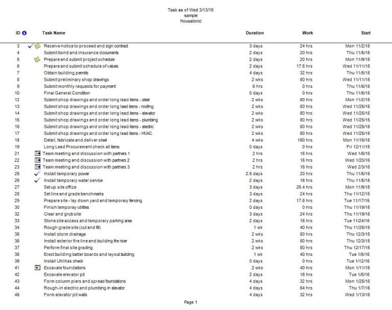 Task Report - Project Plan 365