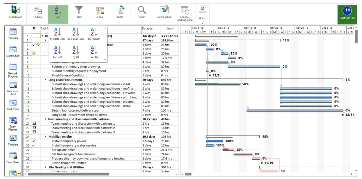 Tracking Gantt Project Plan 365