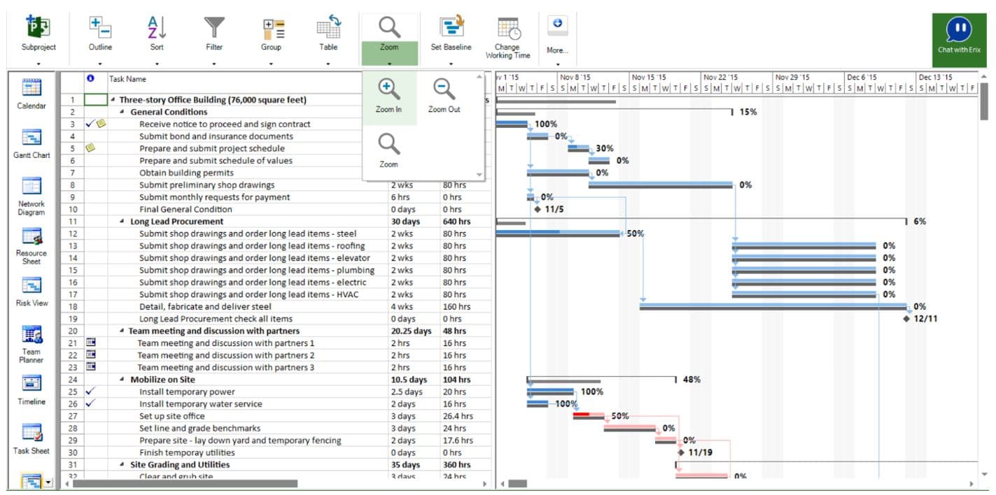 Tracking Gantt Project Plan 365
