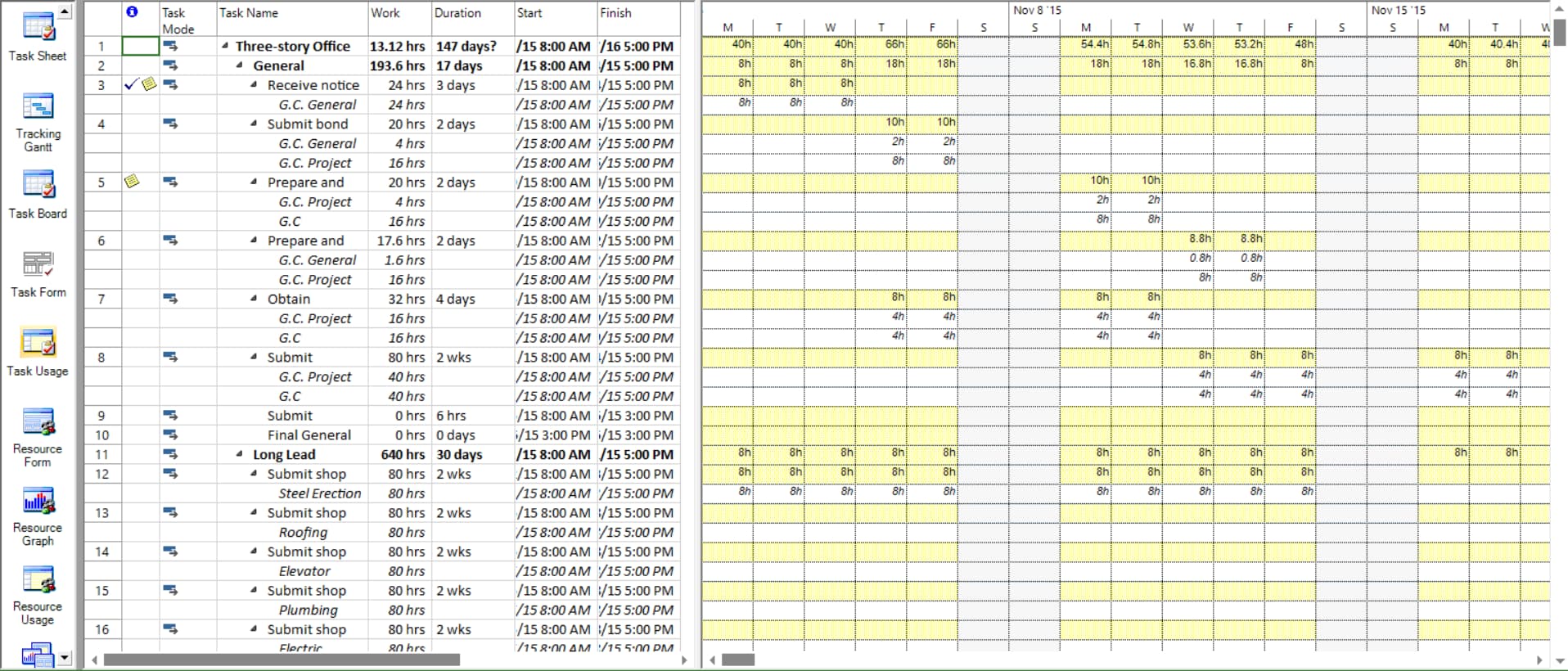 project plan assignment