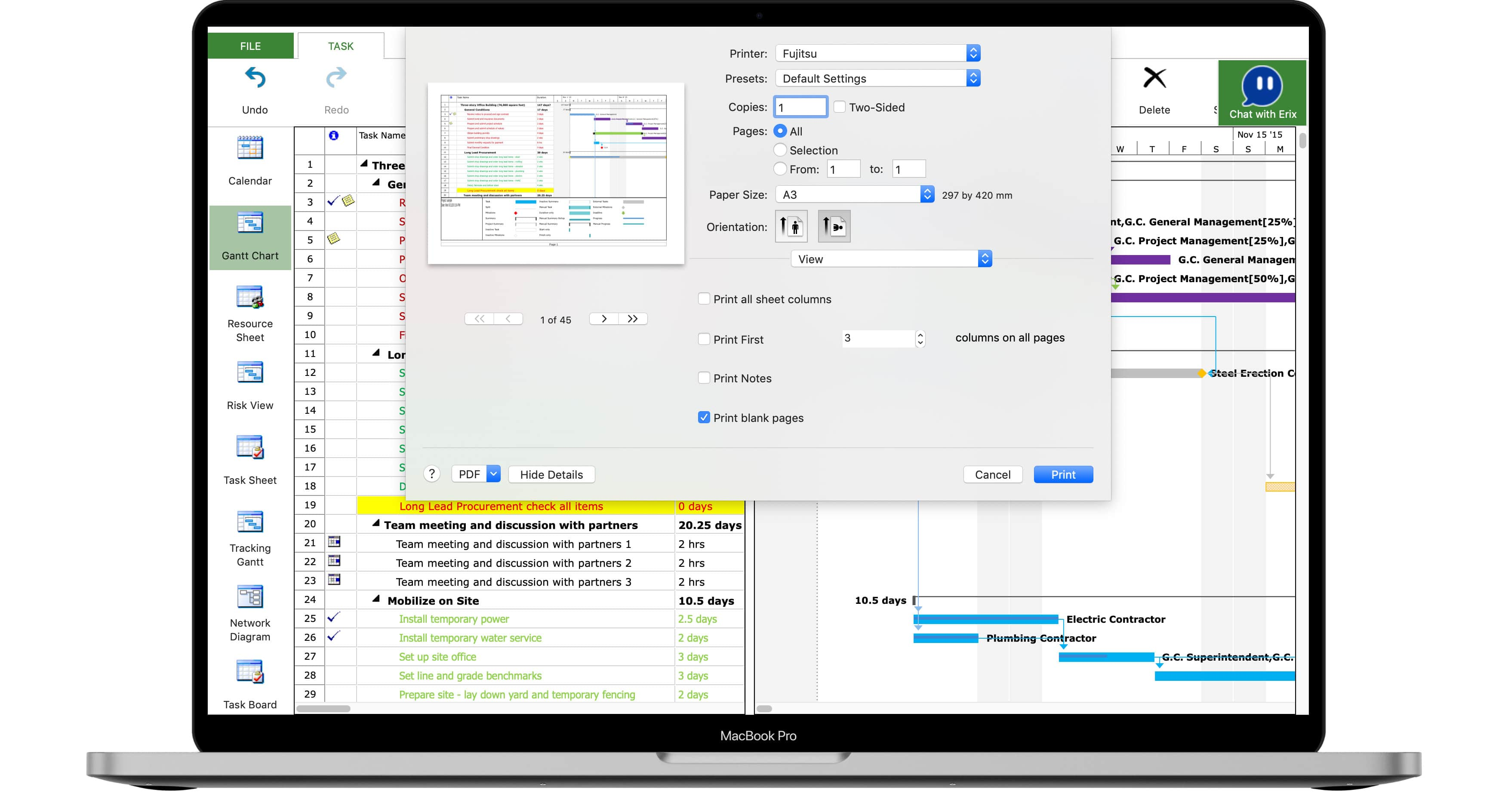 microsoft project on a mac