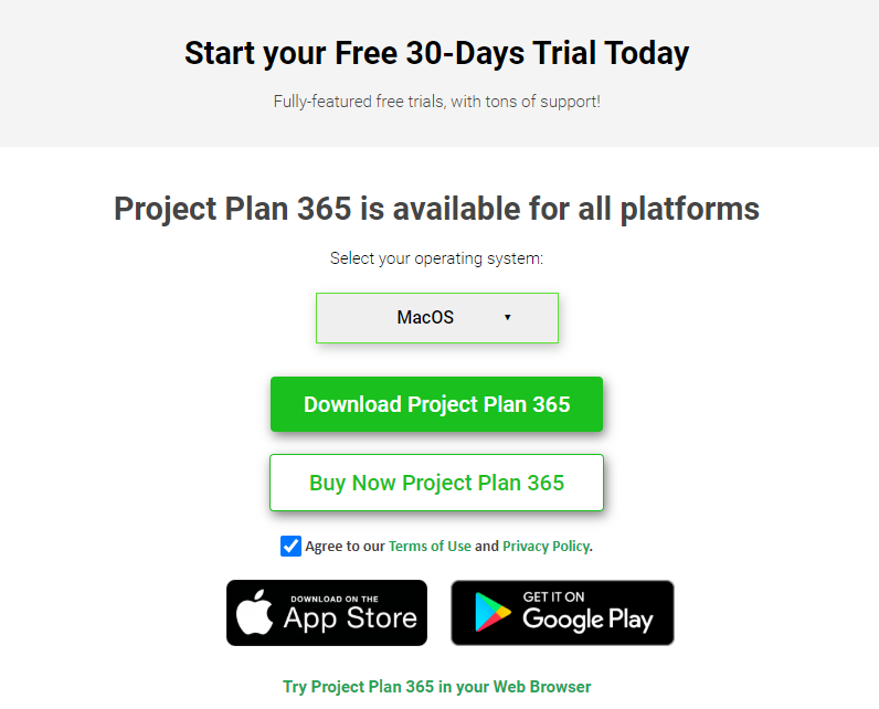 Project Plan 365 For Mac Free Download