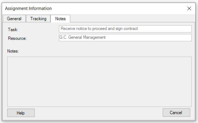 project plan assignment