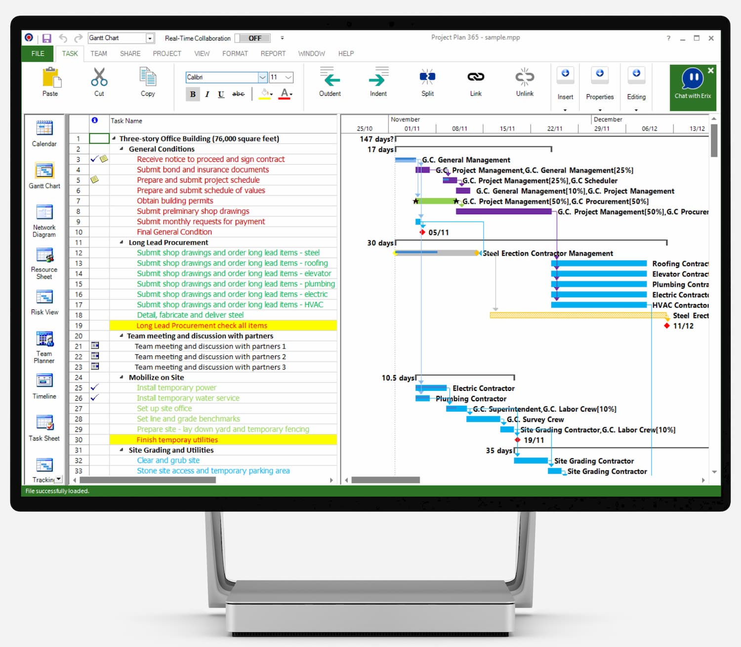 Microsoft 365 Gantt Chart