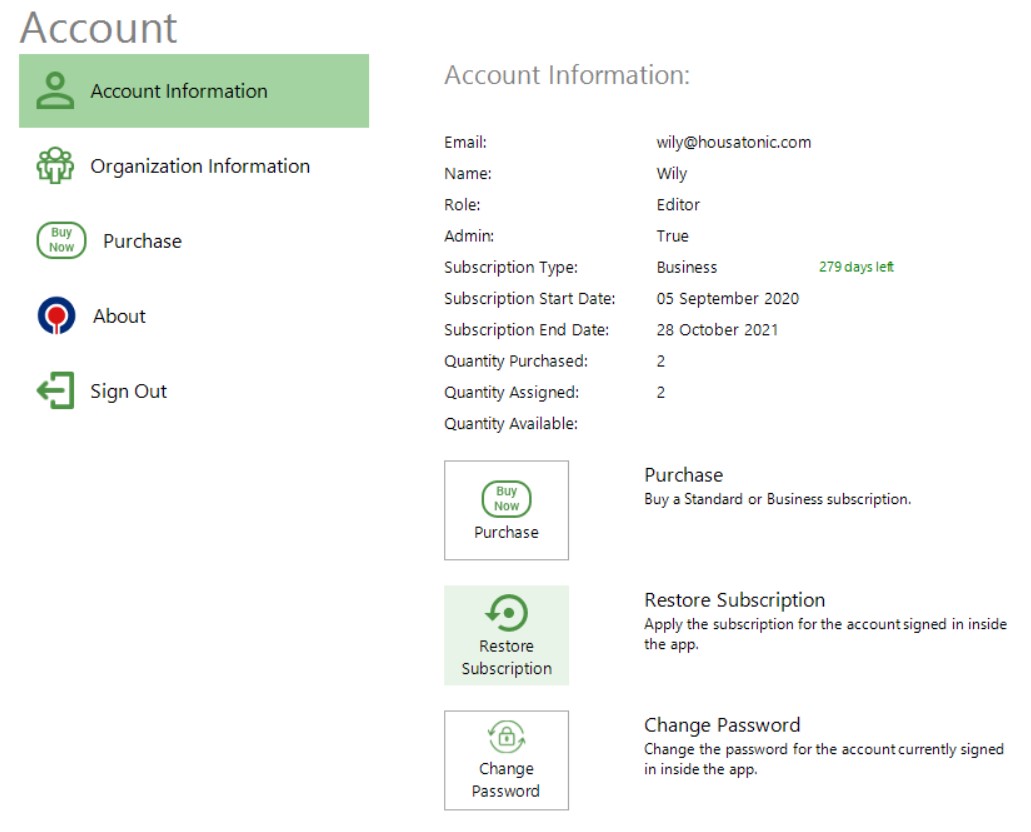 Restore Subscription Project Plan 365 Restore Subscription Project Plan 365