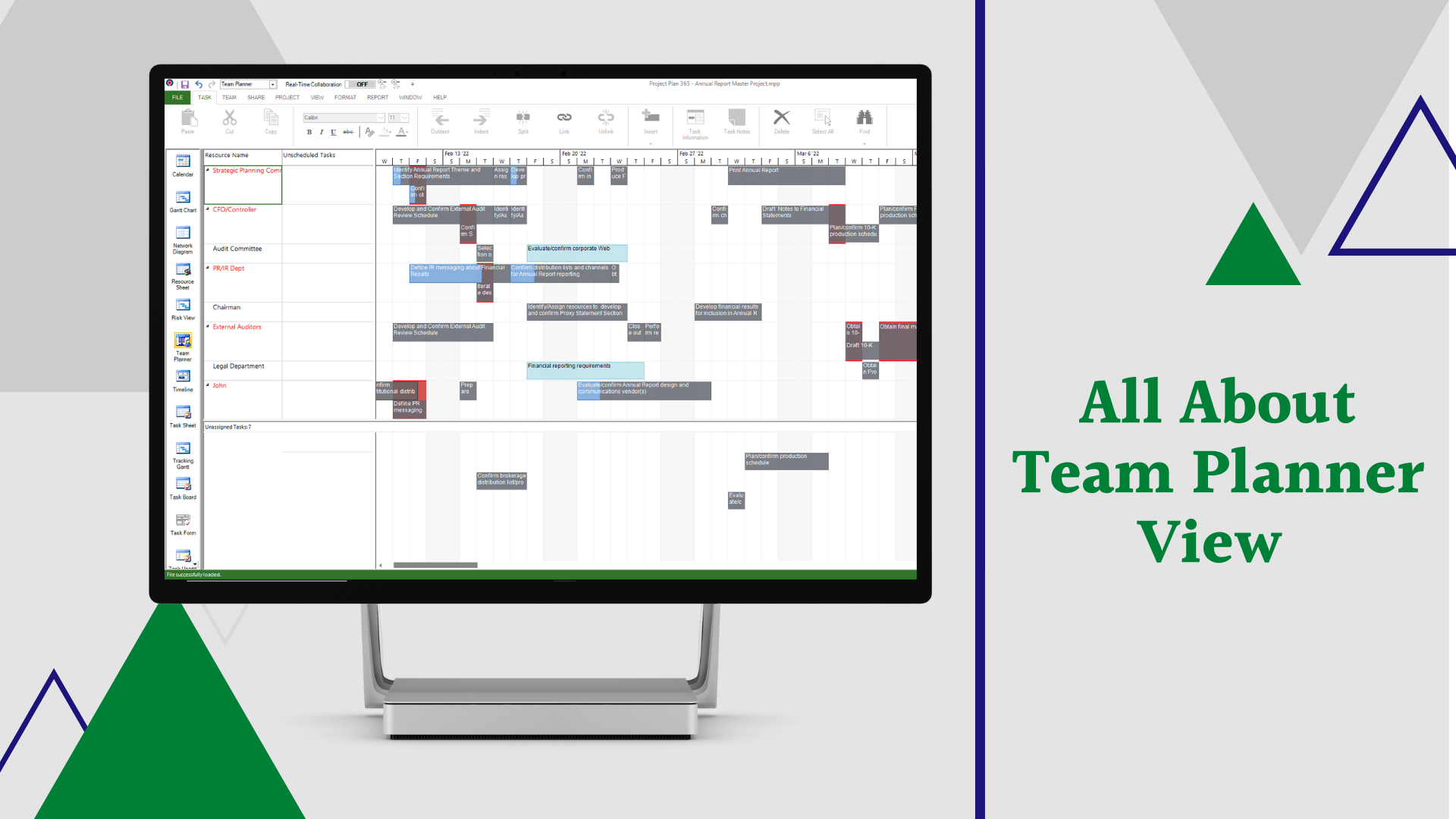 All About Team Planner View