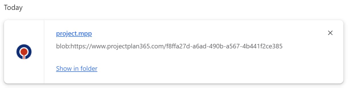 Download project from ChatGPT Plugin - Project Plan 365