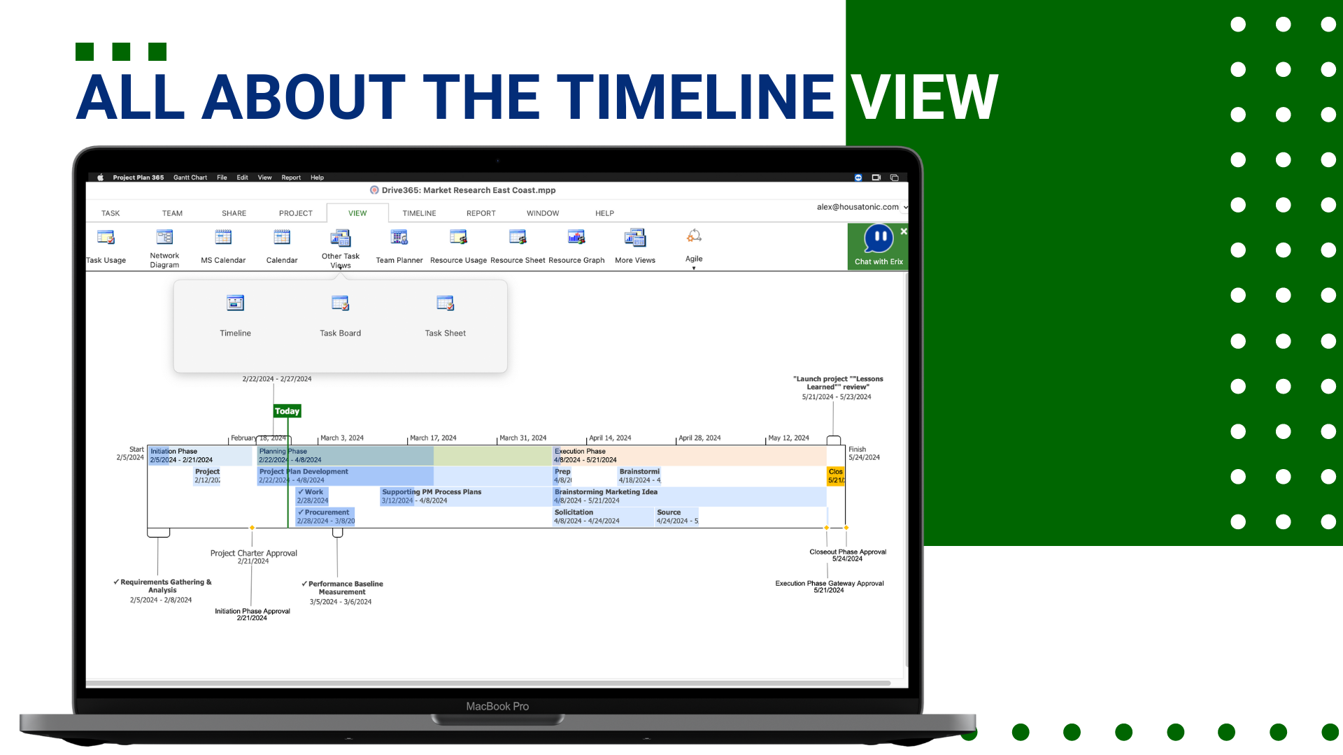 All About Timeline View