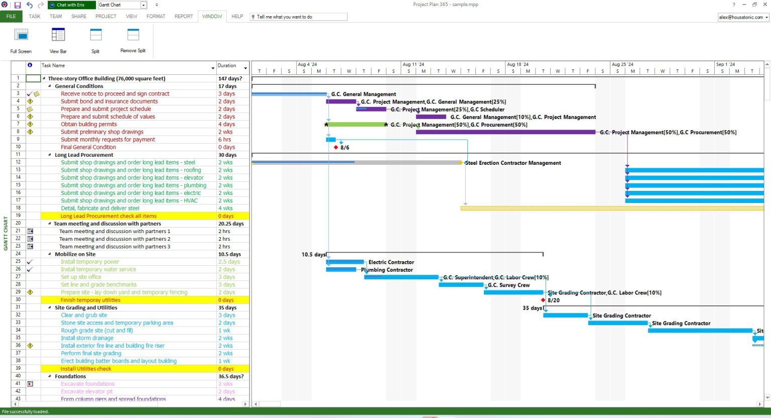 Full Screen - Project Plan 365
